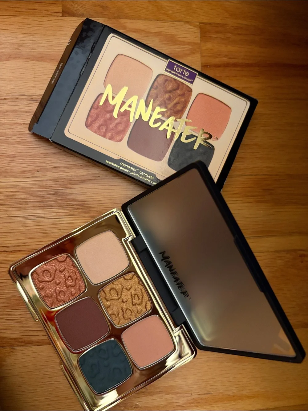 NIB TARTE MANEATER CATITUDE EYESHADOW PALETTE